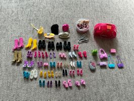 Barbie Schuhe, Hüte, Taschen etc.