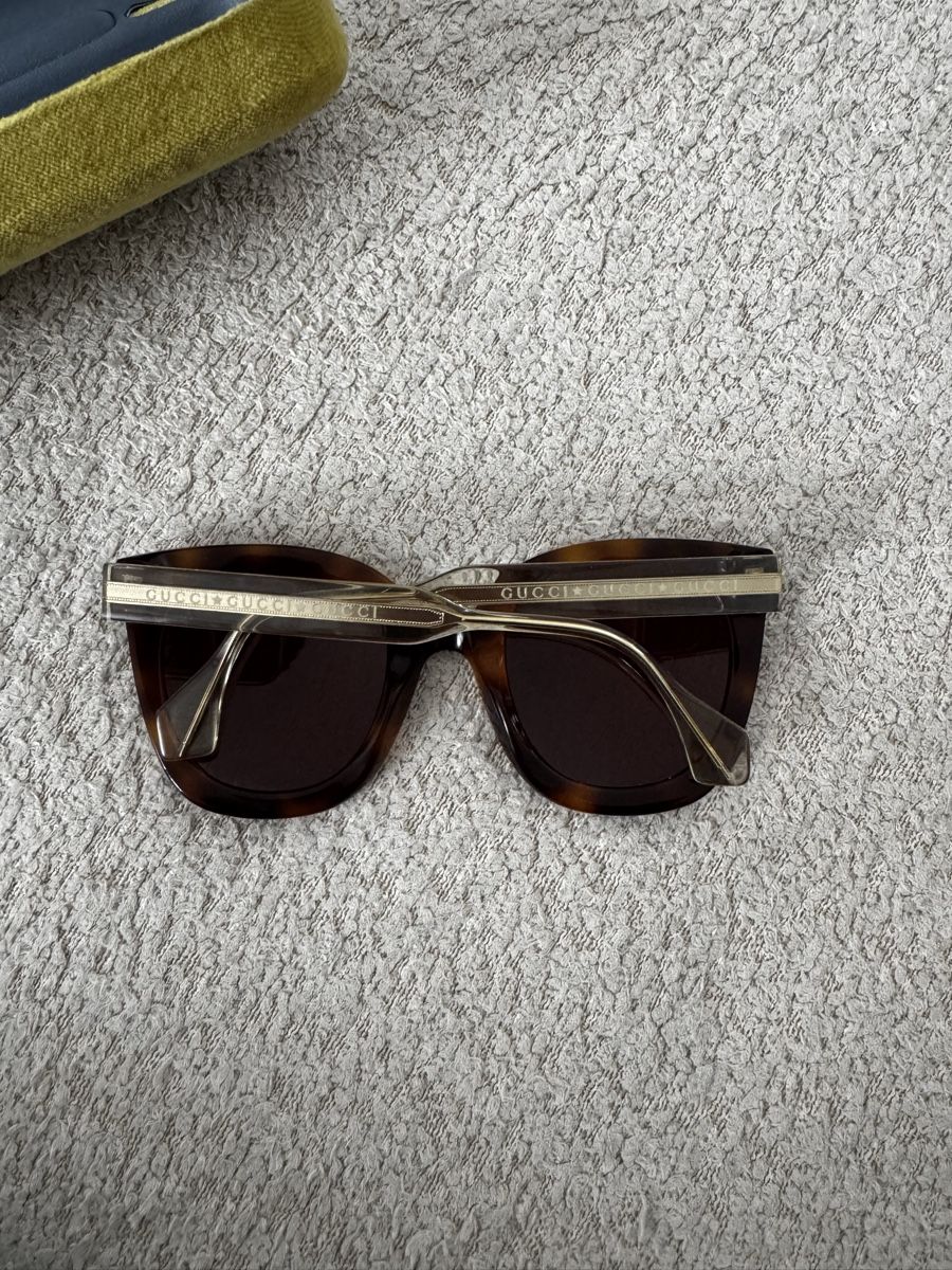 Gucci Brillen & Gläser: Exklusive Gucci Sonnenbrille in Hornoptik – Neu (gemäss Beschreibung) aus Wallisellen von LunaUnica 2