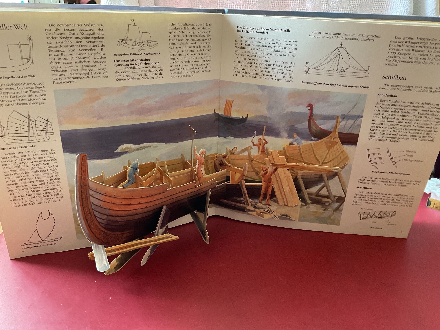 Libri: Buch mit Bildern zum Aufklappen, "Segelschiffe" – Usato da Tecknau venduto da Gluschtikum 4