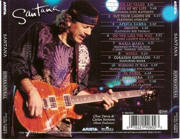 CD: Santana – Supernatural – Usato da Bionnens venduto da Meg011 1