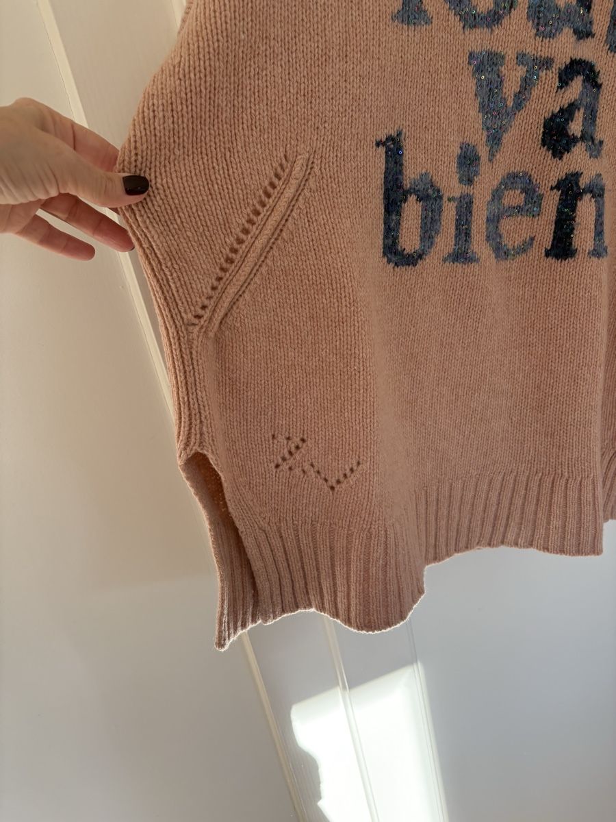 Maglioni & Felpe: Zadig&Voltaire Strickpullover Rollkragen Gr.M rosé – Usato da Zollikon venduto da Tmango 1