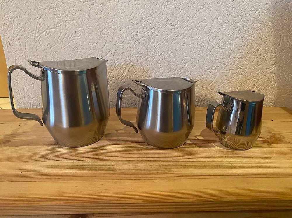 Lot De 3 Pièces De Cuisine Salter – Casserole, Poêle Et Pot à Lait – Gris – Antiadhésif