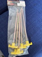 5 Neuwertige Redcliffs Tent Peg