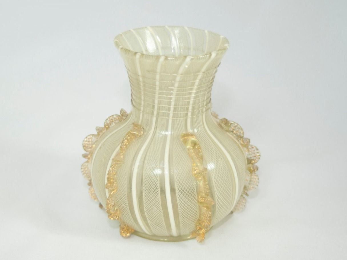 Vasi & Recipienti: Vase Glas, Venedig, Ende 19. Jhdt. – Usato da Zollikofen venduto da pico27