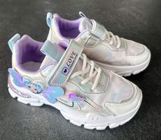 TOP 🩷 Gr 33 Sneakers Turnschuhe weiss Perlmutt