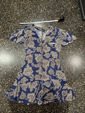 Reclaimed vintage viscose dress in size small