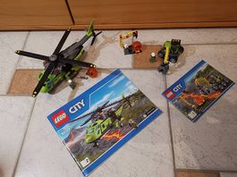 Lego 60123 Vulkan-Versorgungshelikopter