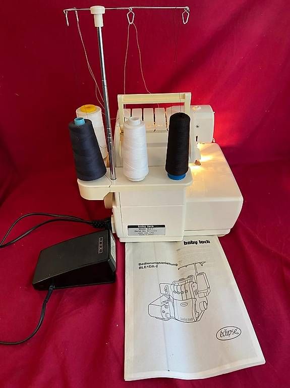 Juki Machines à coudre: Baby Lock Eclipse BLE1DX-2 Overlock Nähmaschine – D'occasion à Basel par Montblanc2 2