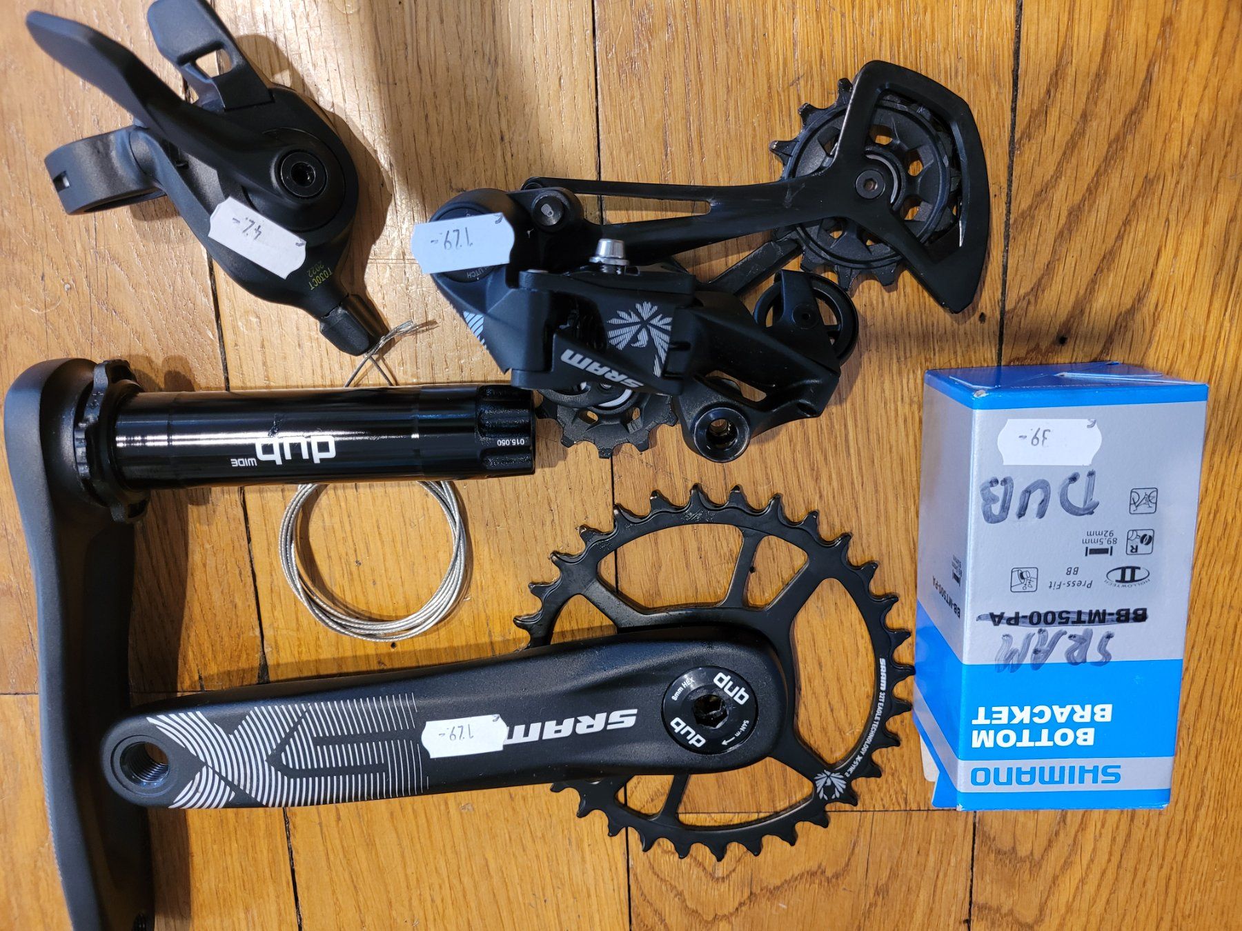 Sram Ersatzteile: Lots Neuf Pédalier, dérailleur – Neu (gemäss Beschreibung) aus Montreux von scotti1968