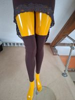 Liloo Braune Moon Thights mit Details, Gr. M, Handmade Neu