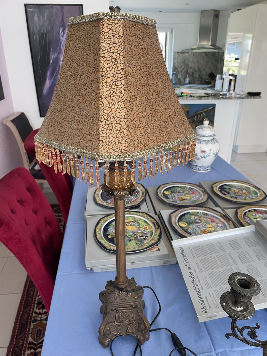 Lampade: Guss Kerzenständer, Lampe,  – Usato da JEGENSTORF venduto da pem_qs2l 3