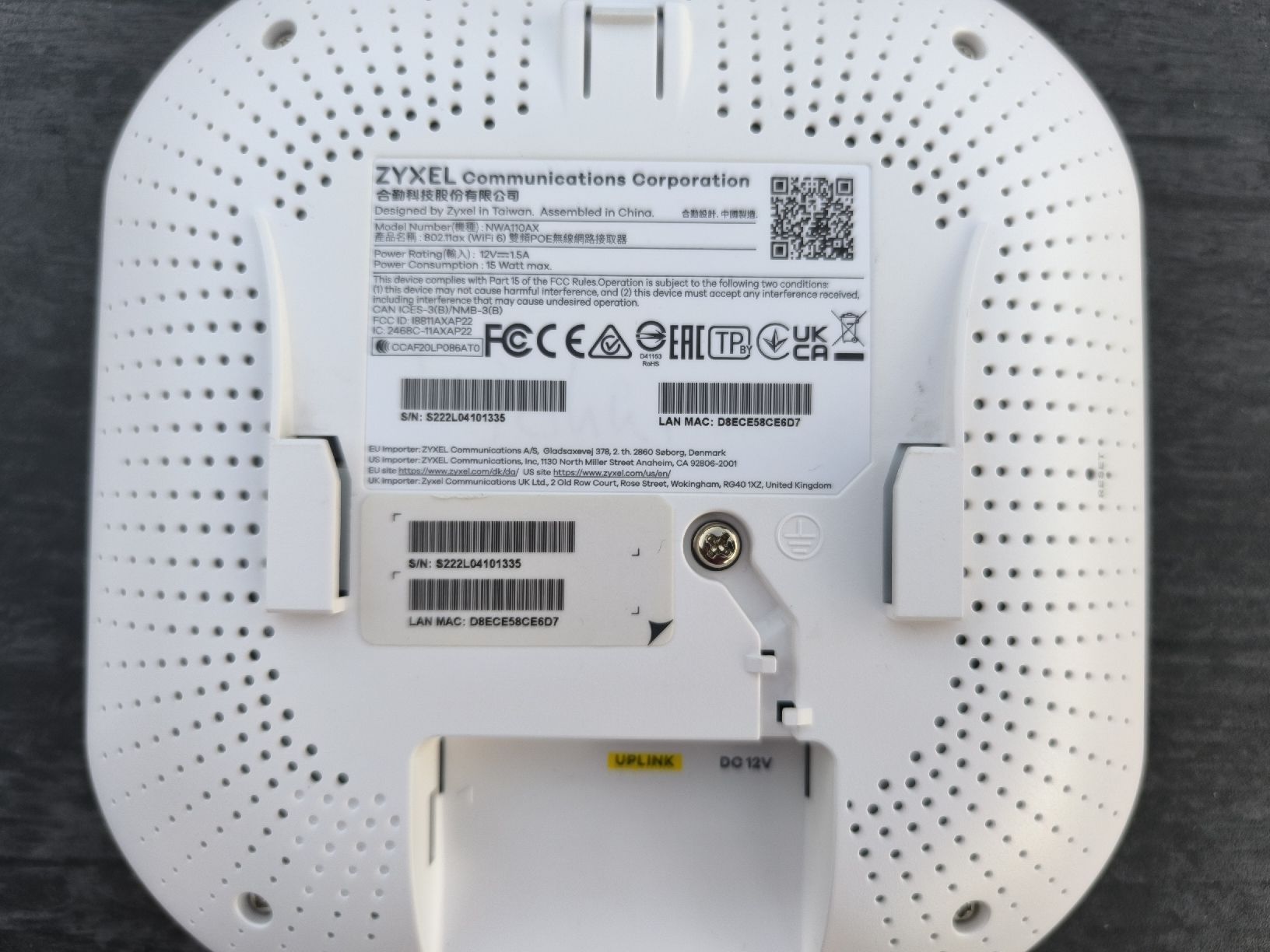 Zyxel Modems & Router: Zyxel NWA110AX Access Point, gebraucht – Gebraucht aus Pfungen von Mattak0 2
