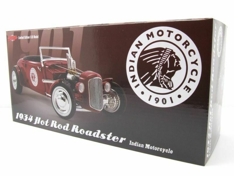Ford Modellautos: FORD HOT ROD ROADSTER INDIAN 1934 1:18 – Neu und originalverpackt aus Suhr von Moebelsiralfred 4