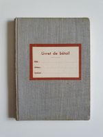 Livret de bétail, 1939, Delachaux & Niestlé, Neuchâtel