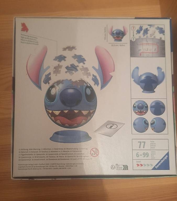 Ravensburger Puzzles: Puzzle 3D Stitch Ravensburger – Neu und originalverpackt aus La Chaux-de-Fonds von kellina 2