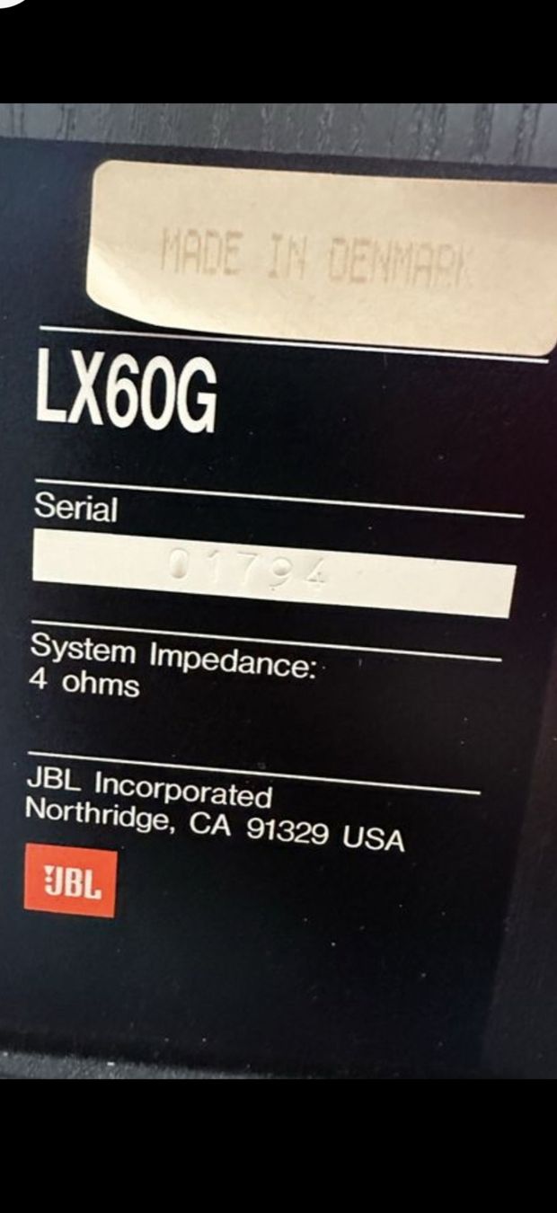 JBL Casse acustiche: JBL LX60G Lautsprecherboxen – Usato da Effretikon venduto da iwance 3