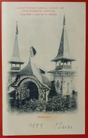 Thun 1899 - Haupteingang Gewerbeausstellung