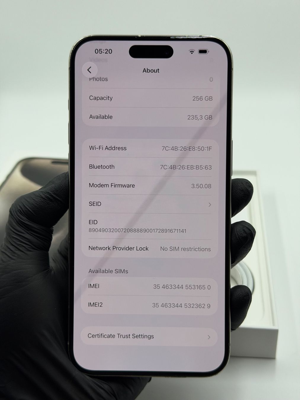 Apple Telefoni cellulari / Smartphones: Apple iPhone 15 Pro Max - 256 GB – Usato da Chur venduto da ReplaceHub 7