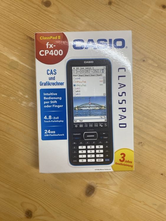 Casio ClassPad II fx-CP400 Grafik und CAS-Rechner (Gebraucht) in