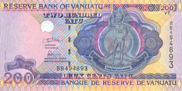 Vanuatu 200 Vatu 1995 P-8b UNC