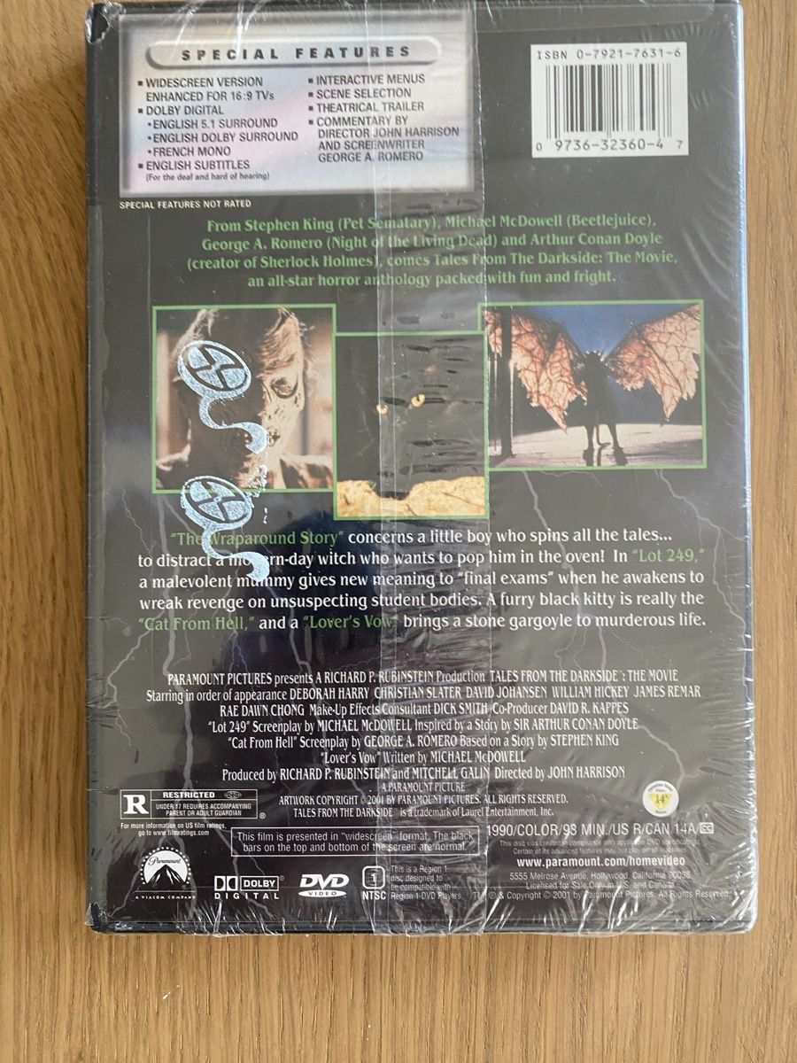 Tutti i DVDs: Tales from the Darkside - US Import ! – Nuovo e nell'imballaggio originale da Rüschlikon venduto da Granulat204 1
