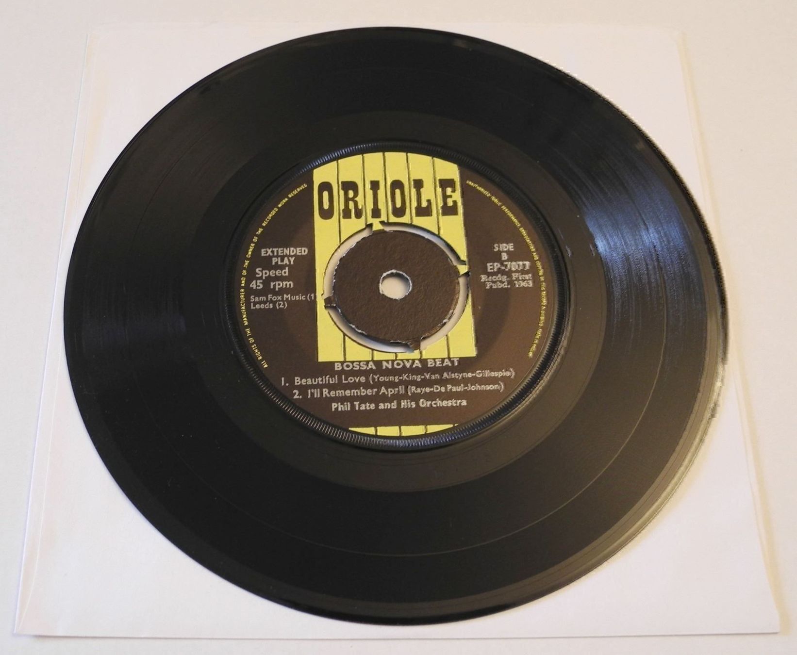 Dischi in vinile: PHIL TATE  Bossa Nova Beat 1963 – Nuovo (secondo la descrizione) da Schlossrued venduto da RareMusicWorld 2