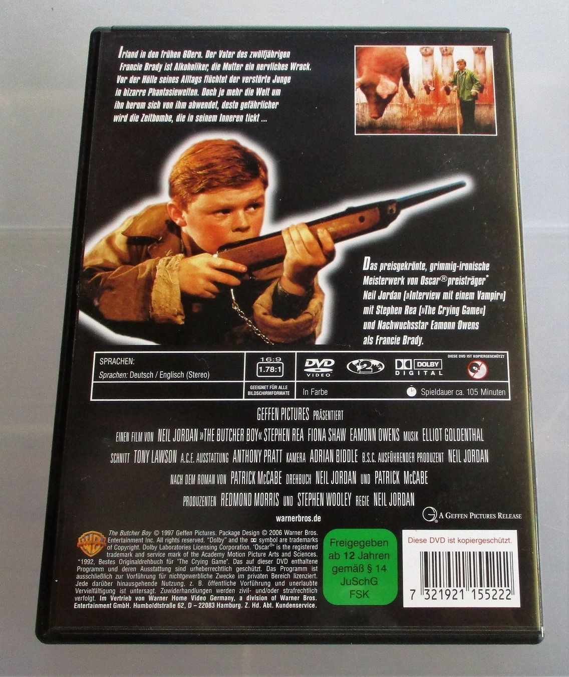 Tutti i DVDs: THE BUTCHER BOY - Stephen Rea/Neil Jordan – Usato da Wattwil venduto da Muriel10 1