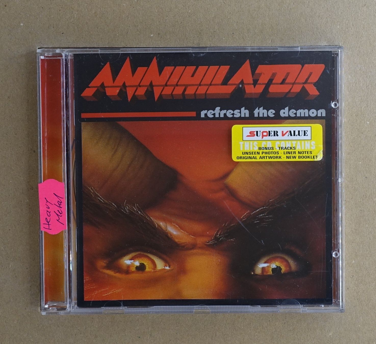 CD: Annihilator – Refresh The Demon - T11 – Usato da Sessa venduto da discoverymedia