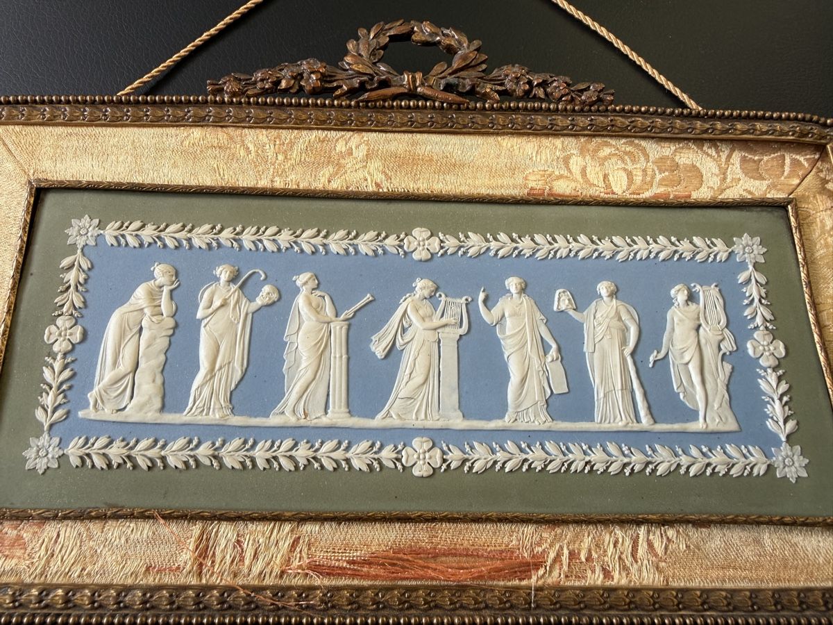 Dipinti: Tableau Plaque Décorative Bas-relief style Wedgwood – Usato da Ardon venduto da Momovs99 2