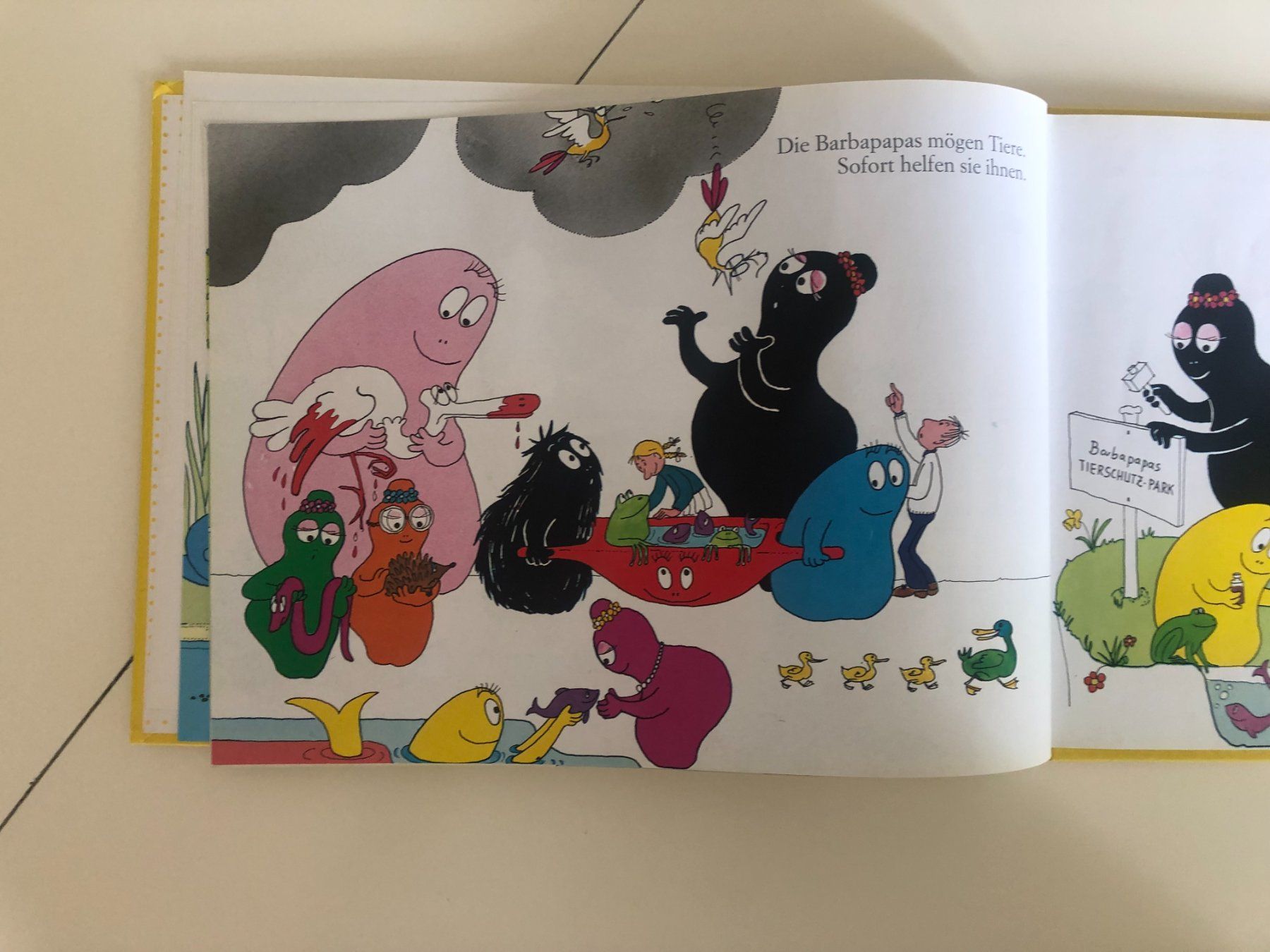 Libri: Barbapapa rettet die Tiere – Usato da Bassersdorf venduto da sammelfloh 3