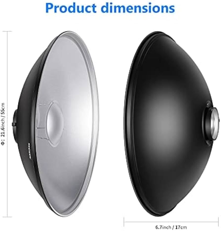Flash: Neewer Photo Studio Strobe Flash Light Reflector Beauty Dish – Usato da Goldau venduto da Kseniya123 2