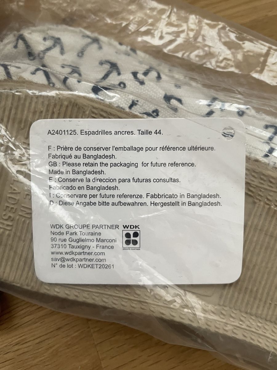 Herrenschuhe: Espadrilles grösse 44, neu  – Neu und originalverpackt aus Belp von beardman 1