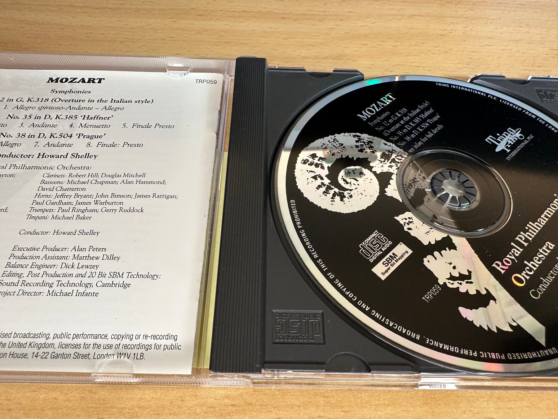 CD: Mozart - Symphonies 32,35 & 38 – Usato da Rikon im Tösstal venduto da Alpenmutz 2
