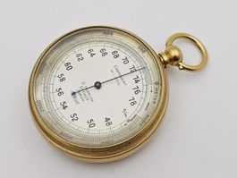 Vintage Barometer O.Hoppler Optiker Zürich Compensirt