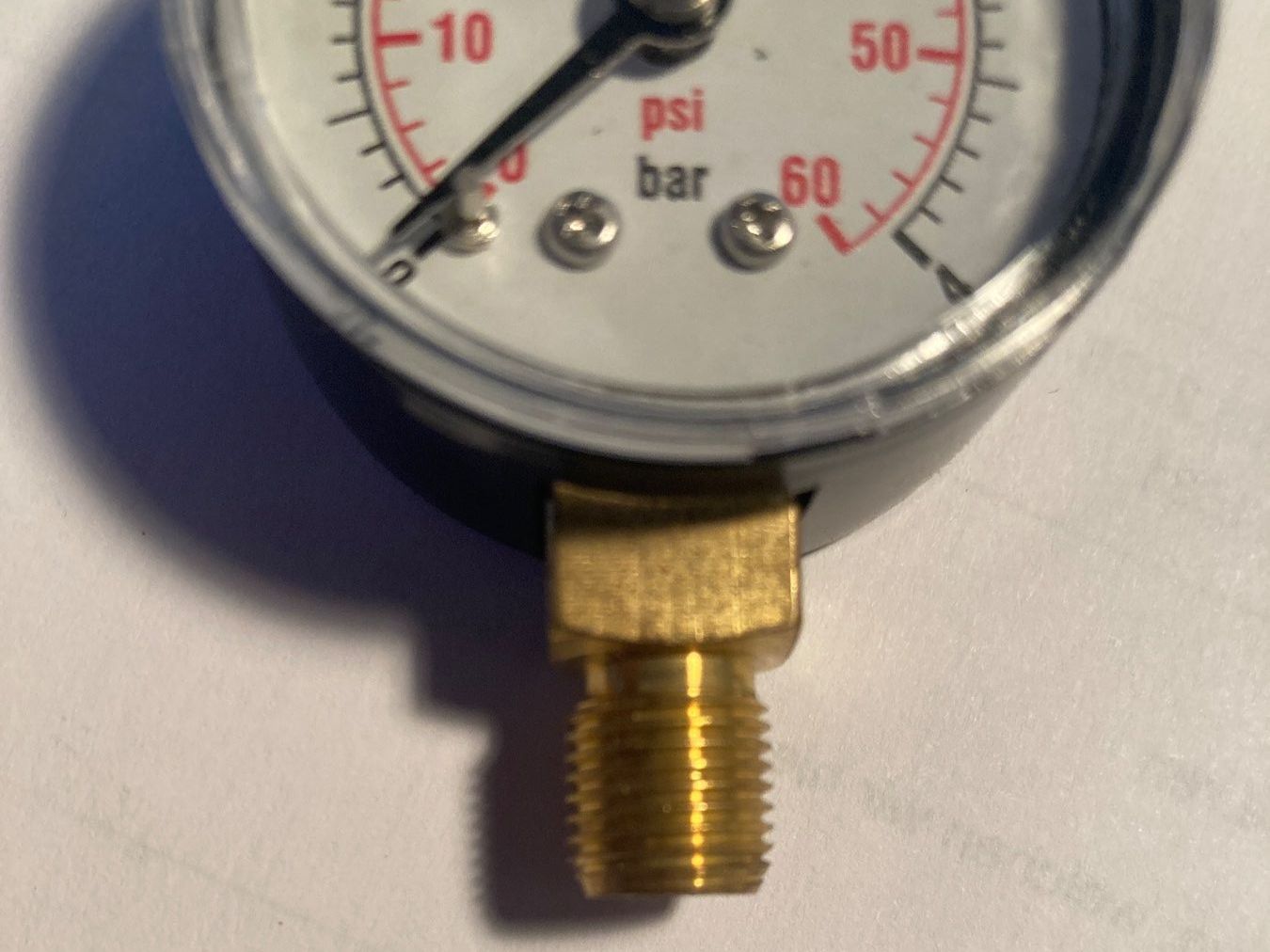 Tecnologia medica: Manometer 0-4 Bar zum Druckvenil – Nuovo e nell'imballaggio originale da Büren/ So venduto da u.limacher 1