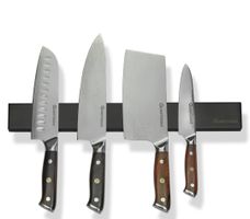 QUINTESSIO Magnetleiste schwarz Edelstahl neu