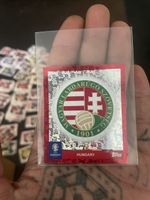 Topps euro 2024 sticker Swiss ed Hungary badge super rare