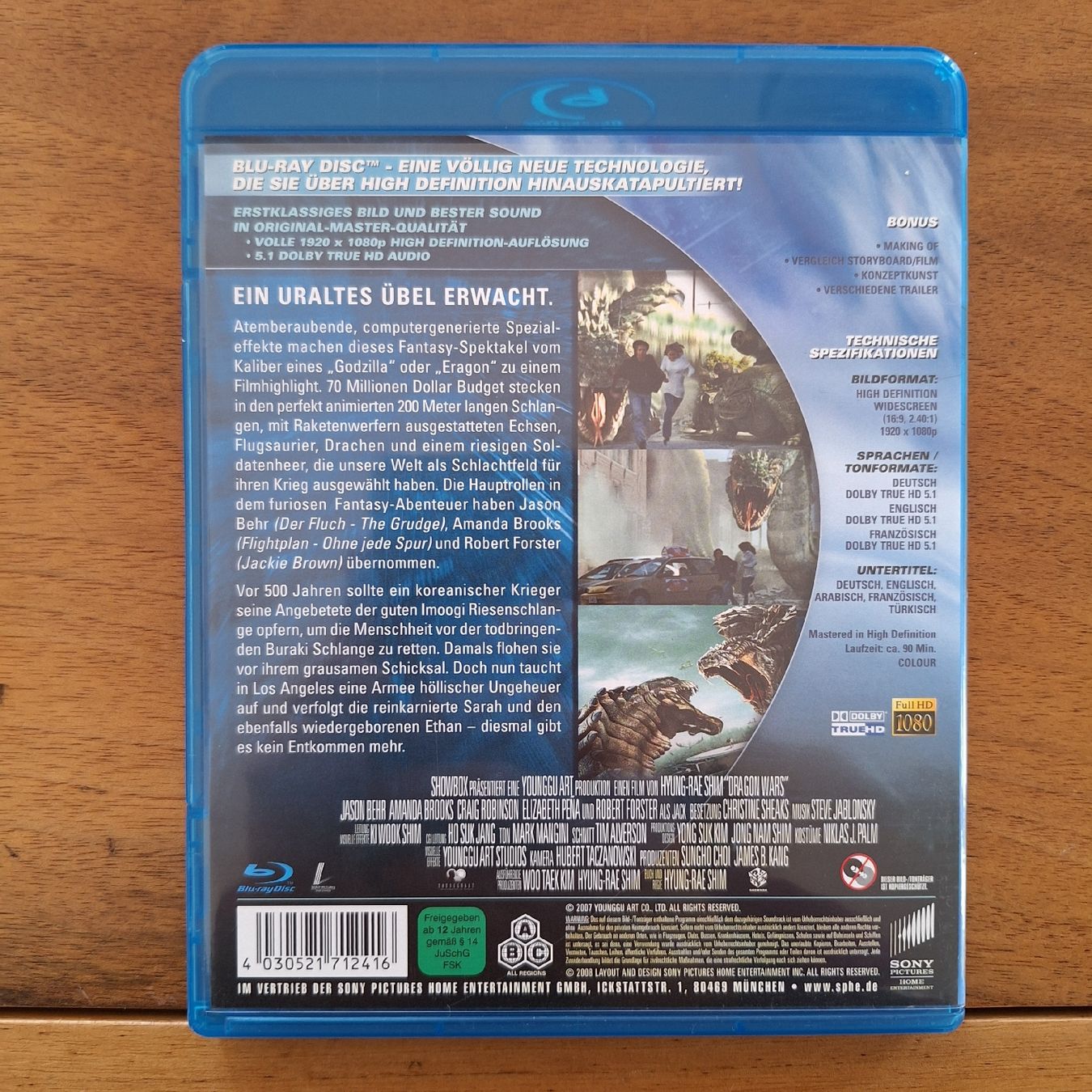 Tutti i DVDs: Dragon Wars - Bluray – Usato da Porrentruy venduto da Ikoss 1