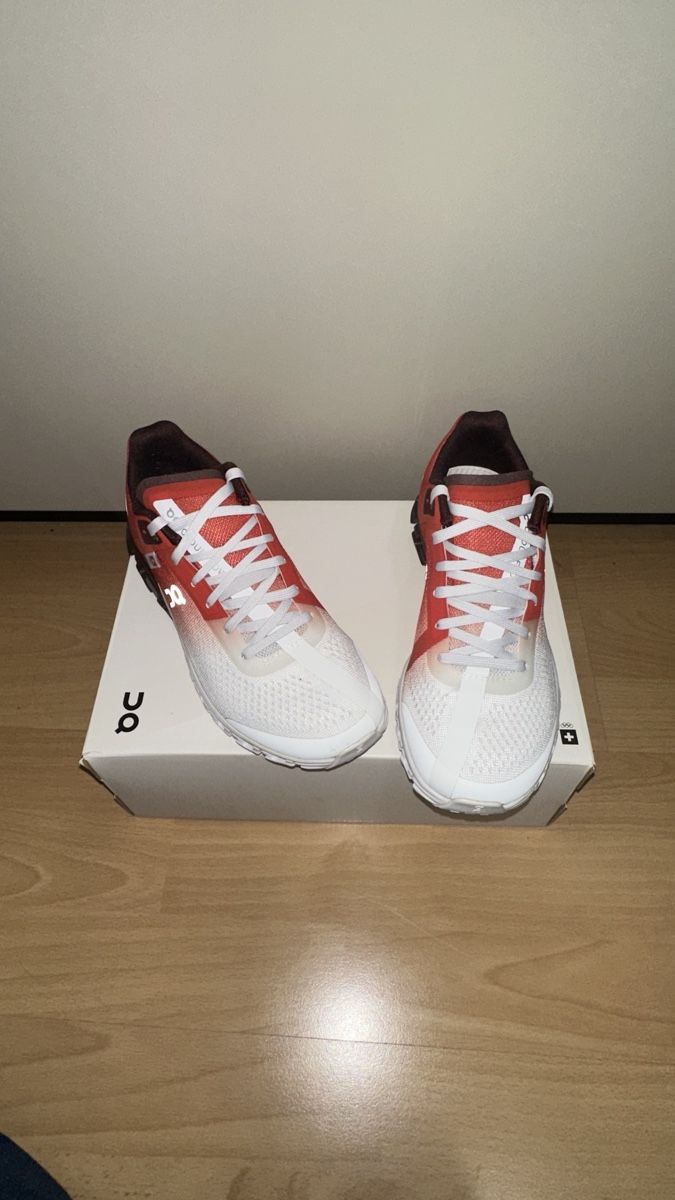 On Damenschuhe: On Running Cloudflow 3.0 Weiss/Rot Gr. 37.5 – Neu und originalverpackt aus Uster von Haki.vhc 2