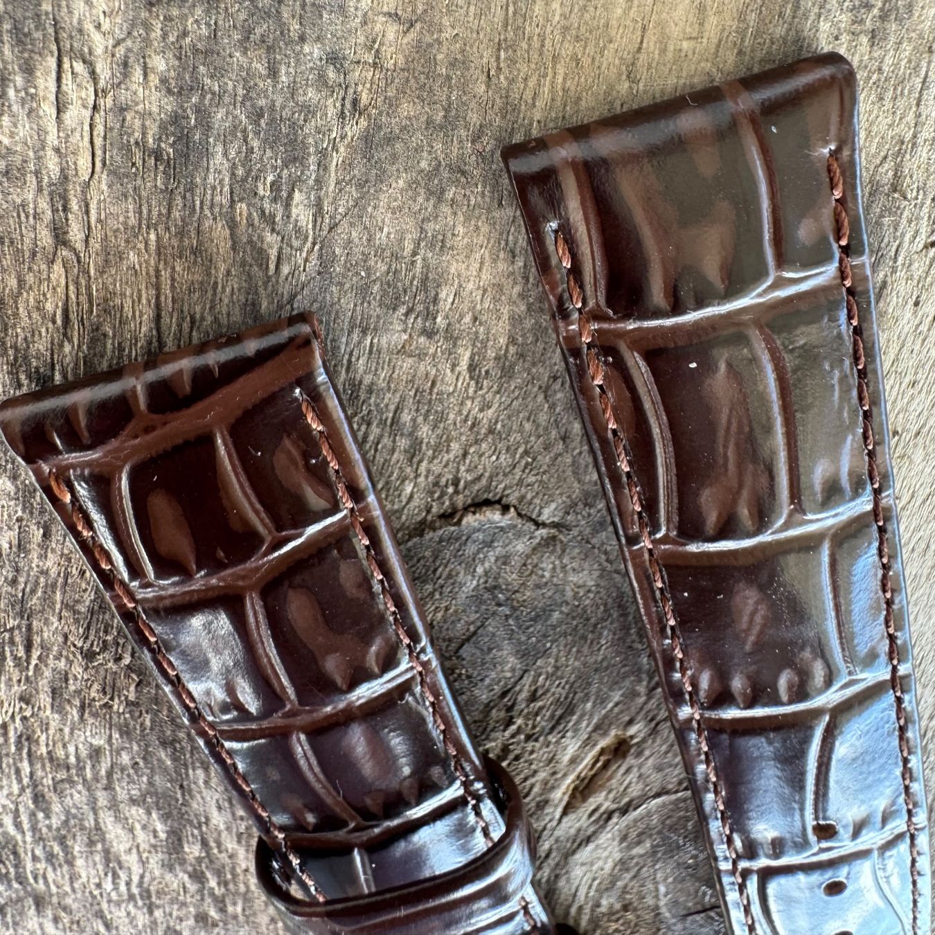 Roamer Bracciali & Braccialetti: 18mm Roamer Watch Strap/ Uhrenarmband Brown – Nuovo (secondo la descrizione) da Arzier-Le Muids venduto da Avanna 1