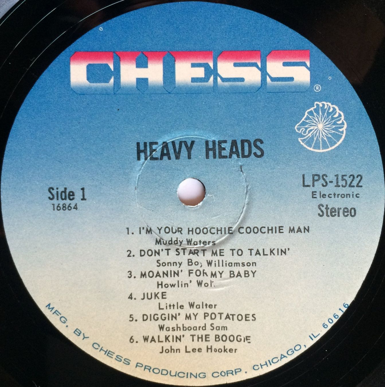 Dischi in vinile: VARIOUS BLUES - HEAVY HEADS – Usato da Bottens venduto da hotter-than-hell 2