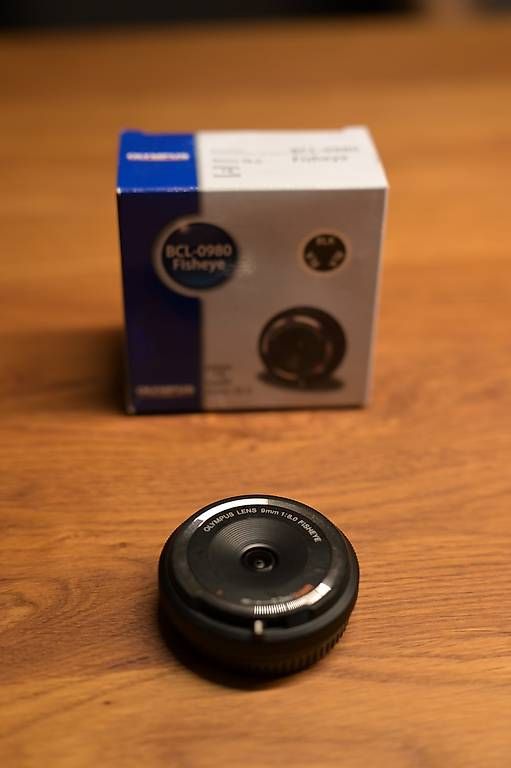 Olympus Objektive: Olympus 9mm Fisheye-Objektiv – Gebraucht aus Dübendorf von seadart