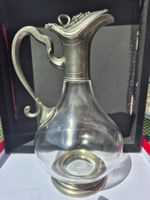 Carafe verre - étain