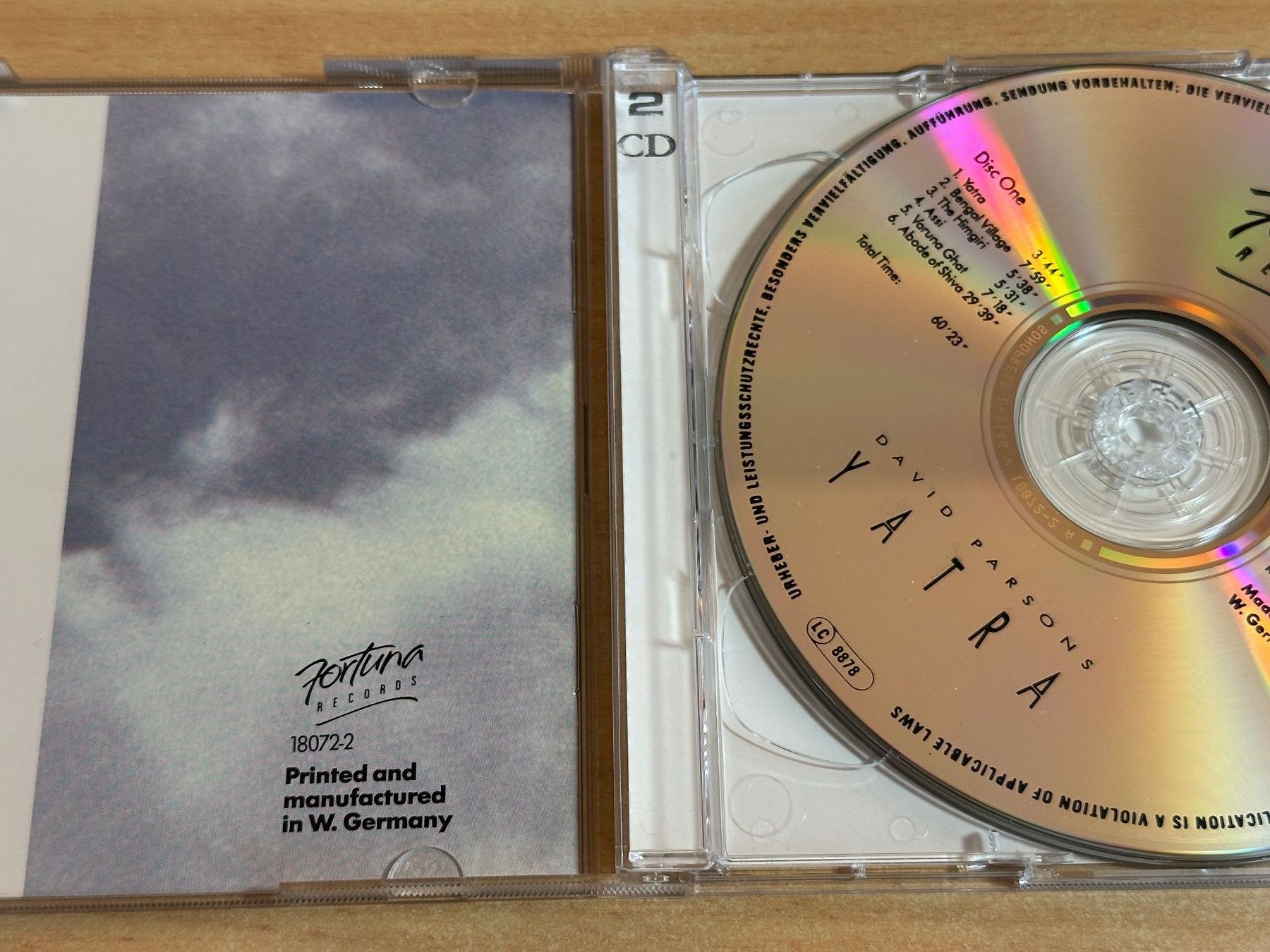 CDs: David Parsons – Yatra - 2 CD – D'occasion à Rikon im Tösstal par Alpenmutz 2