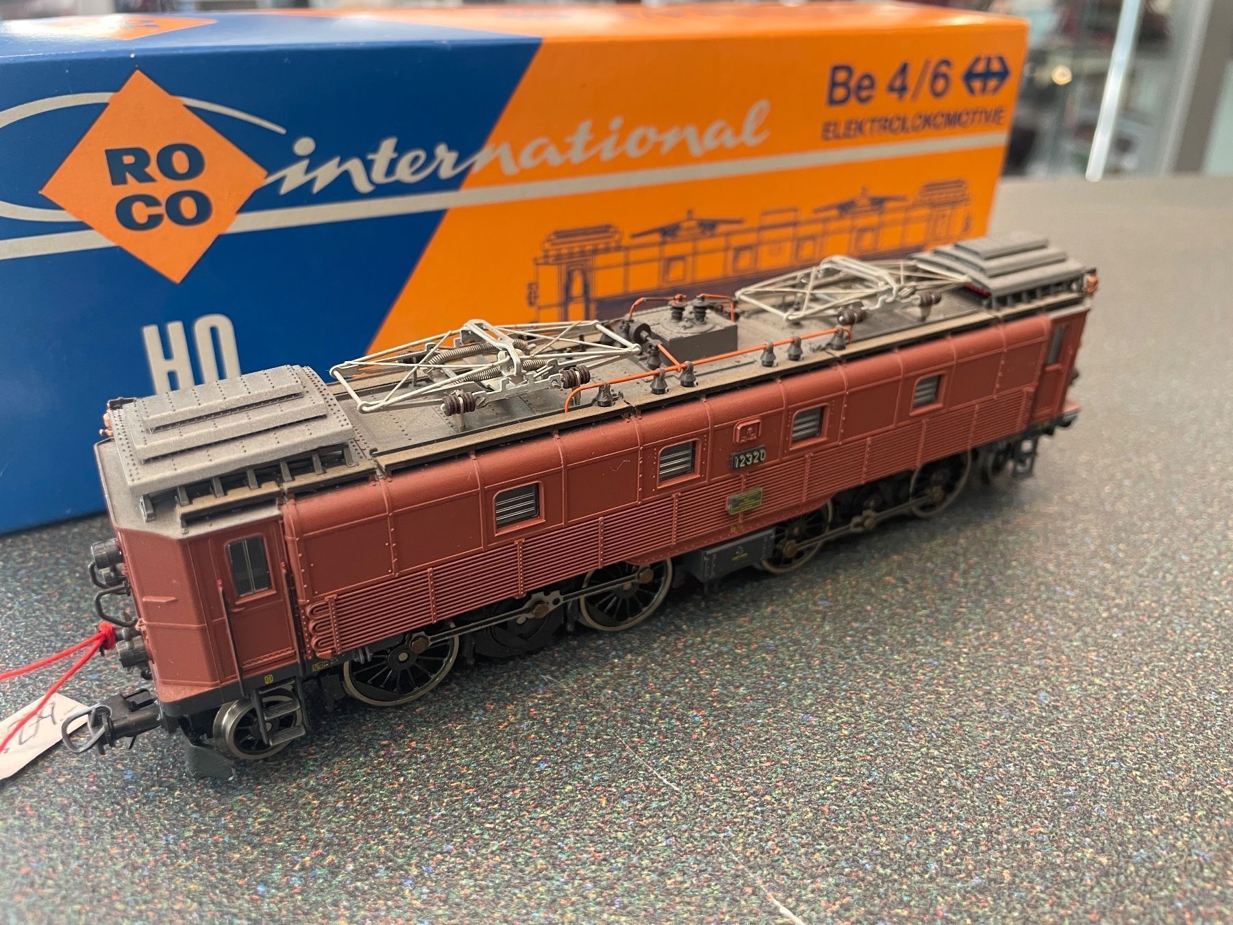 Roco Modelleisenbahnen: Roco 04191B Be 4/6 SBB 12320 DC Analog – Gebraucht aus Chiasso von Carrara-Modellismo 2