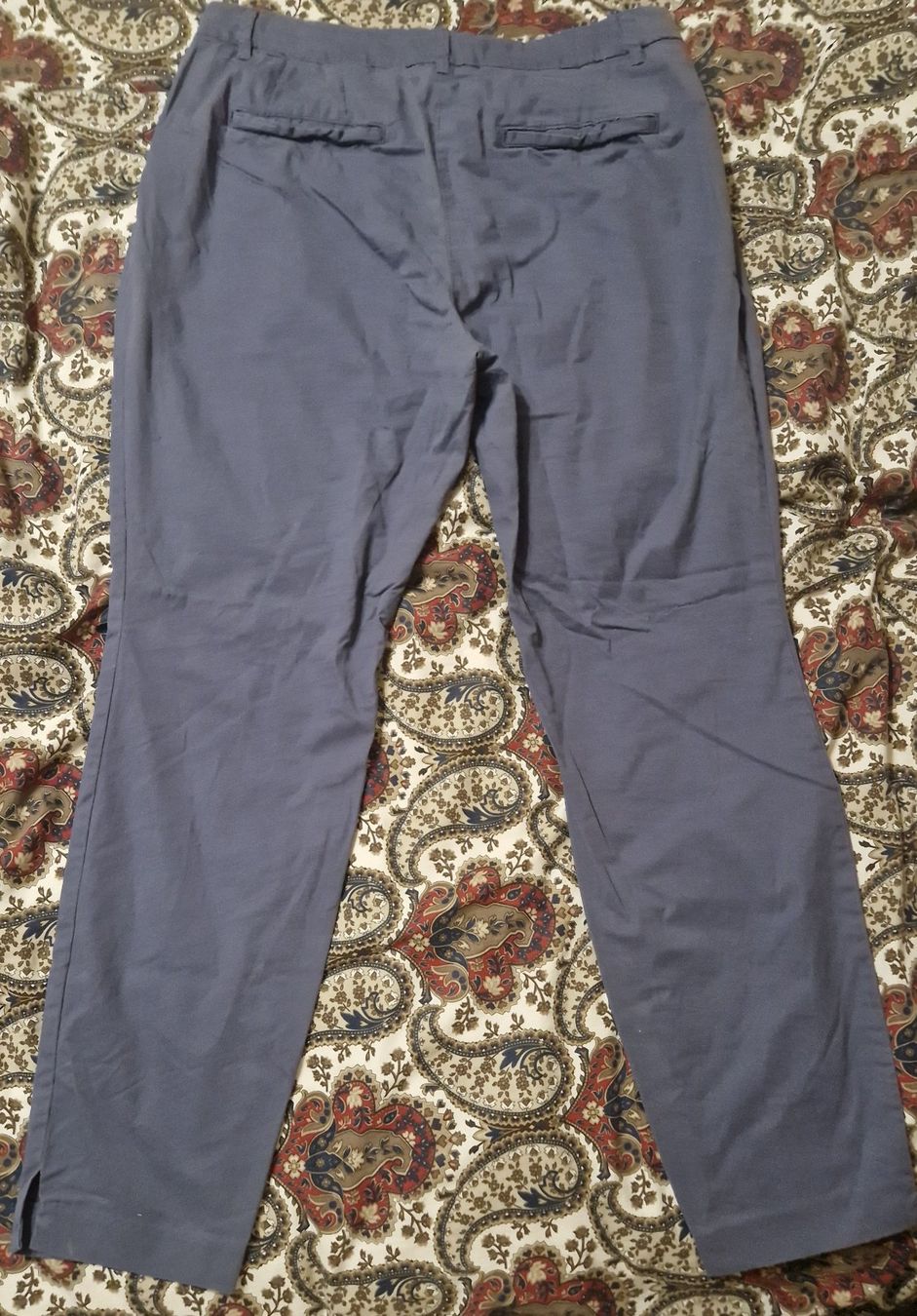 H&M Pantaloni: Blau-graue Chino-Hose – Nuovo (secondo la descrizione) da Oberengstringen venduto da Sheera7 1