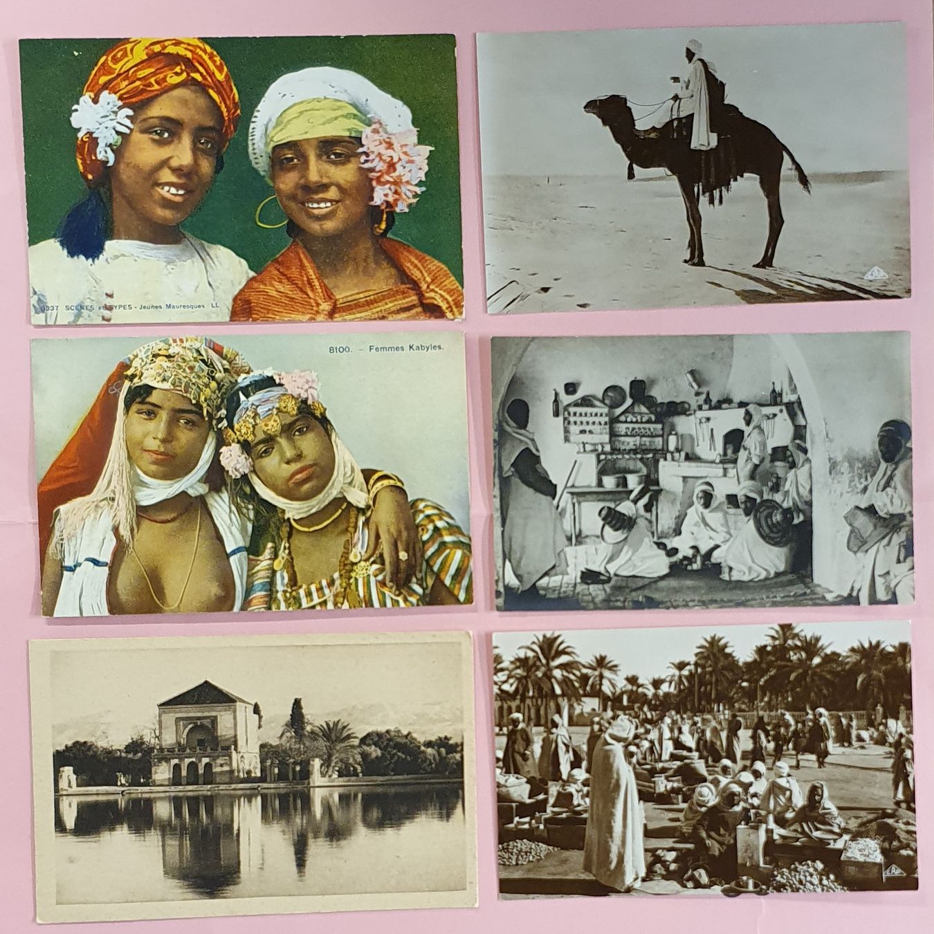 Cartoline postali: 48 alte Ansichtskarten Nordafrika - Algerien Marokko – Usato da Kreuzlingen venduto da Rschweiz1 3