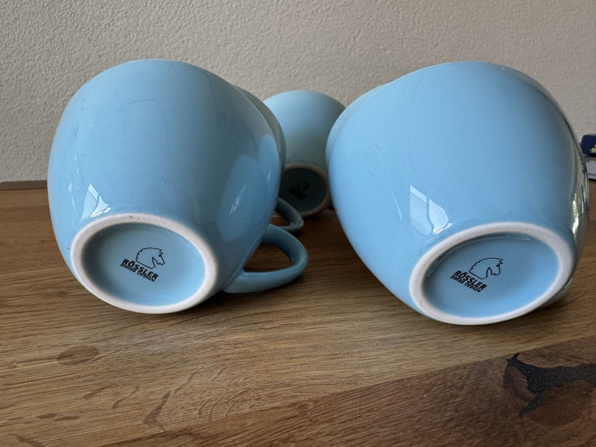 Rössler Tasses: 5x Rößler Taßen hellblau – D'occasion à Buchrain par Jasikistler 6
