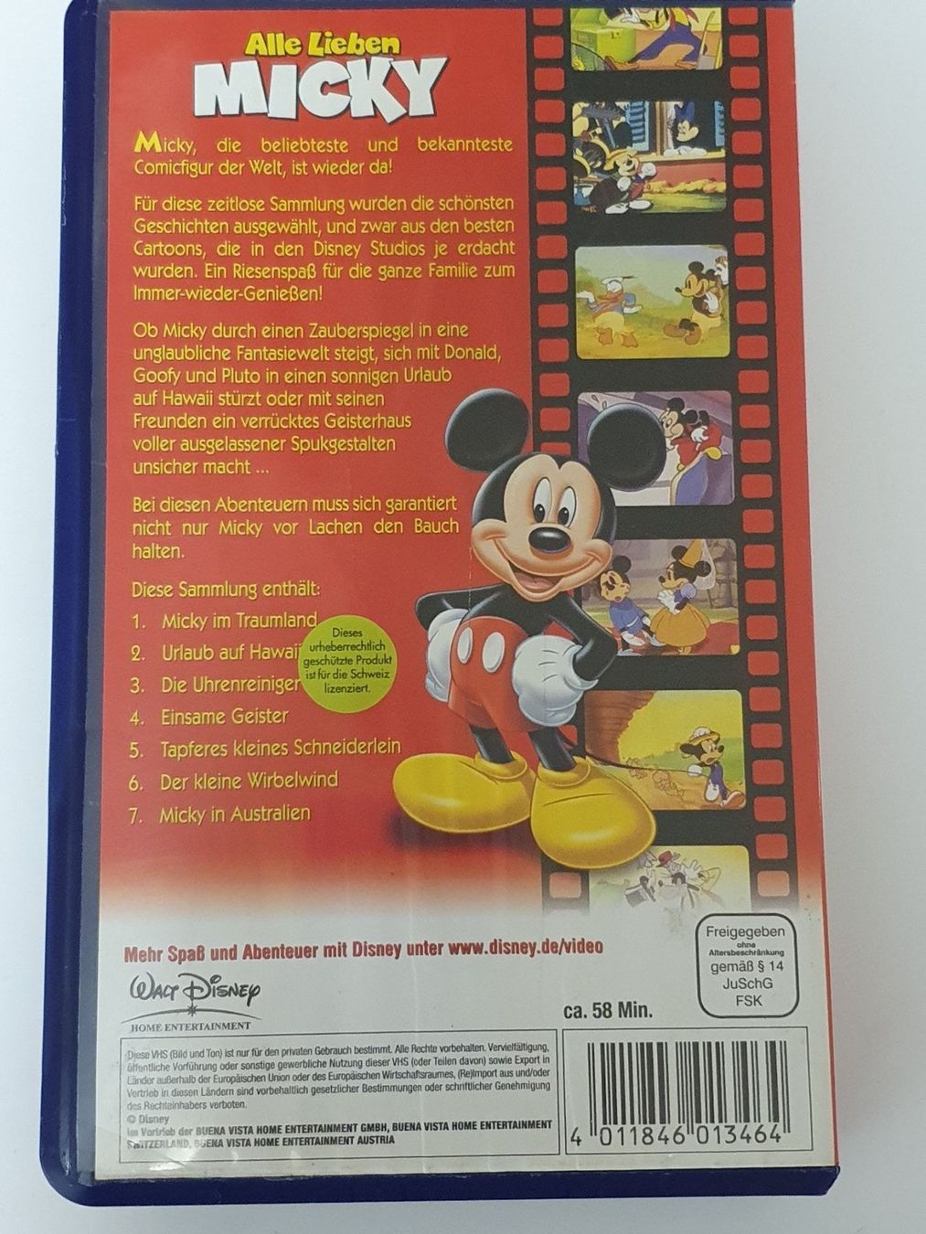 Tutti i VHS: Alle lieben Micky VHS - Mickey Mouse – Usato da Oberdorf BL venduto da BaldenEagle 3