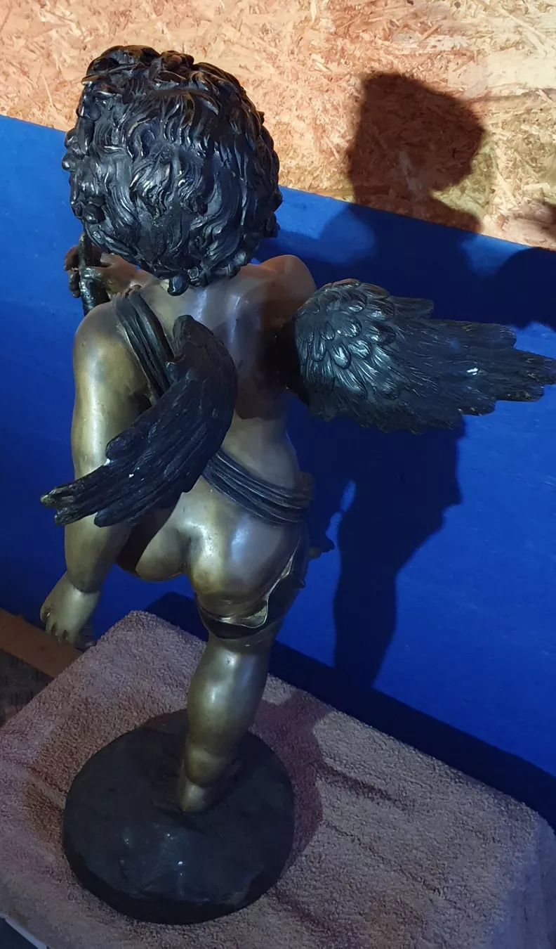 Statuette: Engel in Bronze 65cm – Usato da Muri AG venduto da Edlerweiss 3
